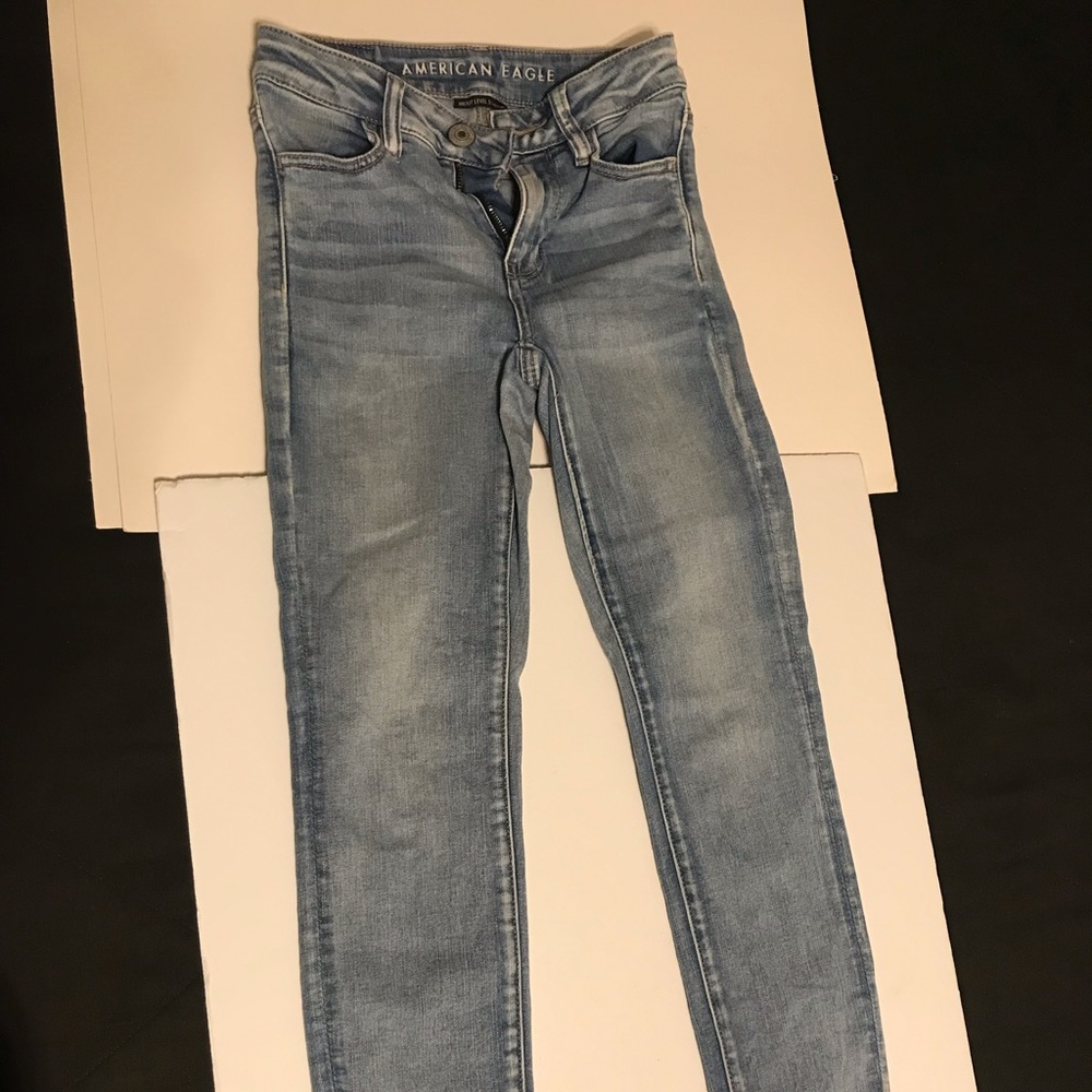 American Eagle Next Level Stretch Hi-Rise Jegging Size 0 Short Pants